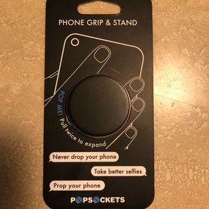 Authentic Matte Black PopSocket